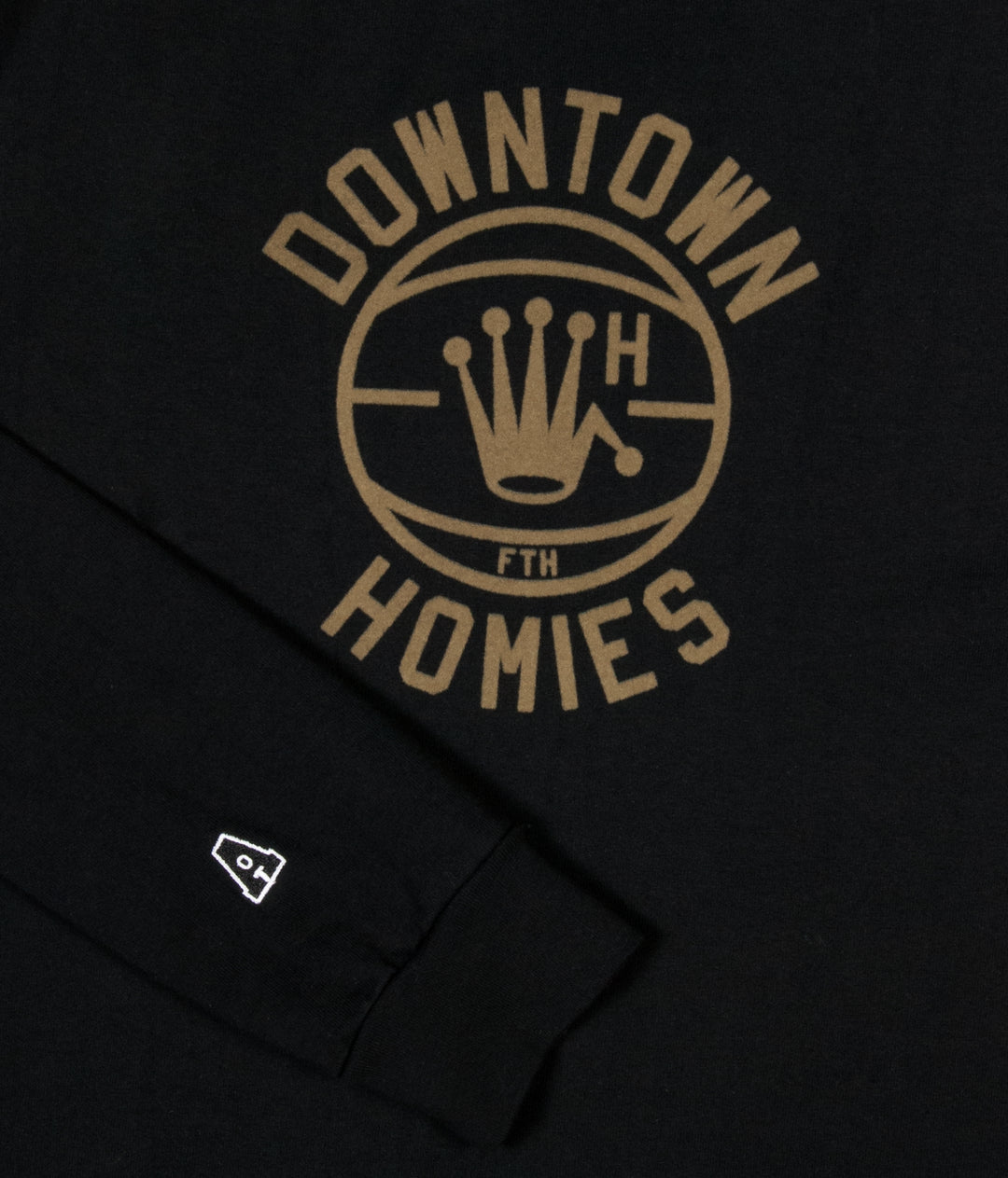 DOWNTOWN HOMIES Longsleeve T-Shirt